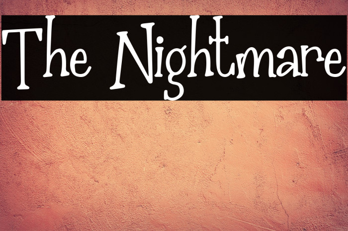 The Nightmare Example 1