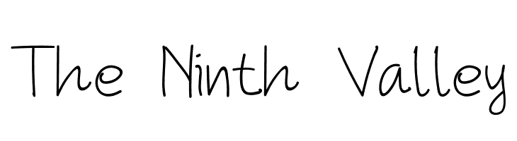 The Ninth Valley  Descarca Fonturi Gratis