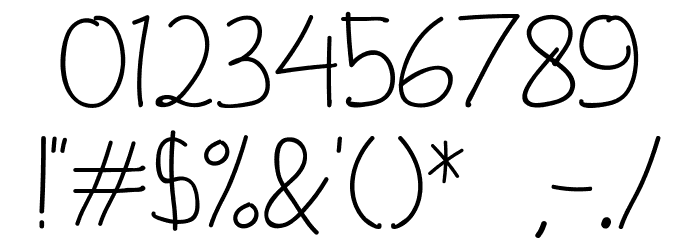 The Ninth Valley Font OTHER CHARS