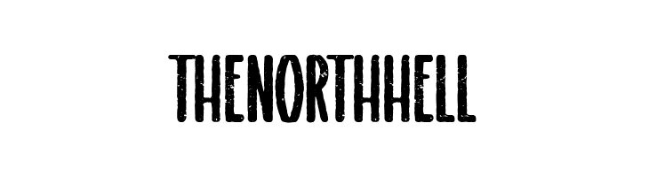 The North Hell  フリーフォントのダウンロード