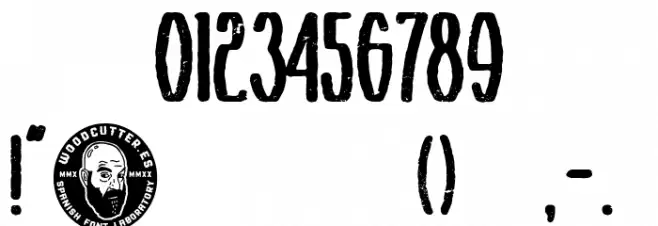 The North Hell Font OTHER CHARS