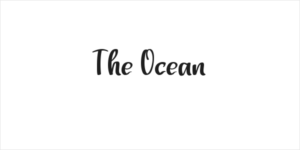 The Ocean Logo