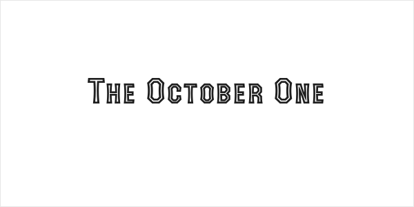 The October One Logo