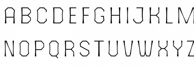 The October Two Light Font Litere mari