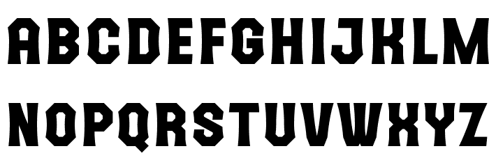 The October Two Font LOWERCASE