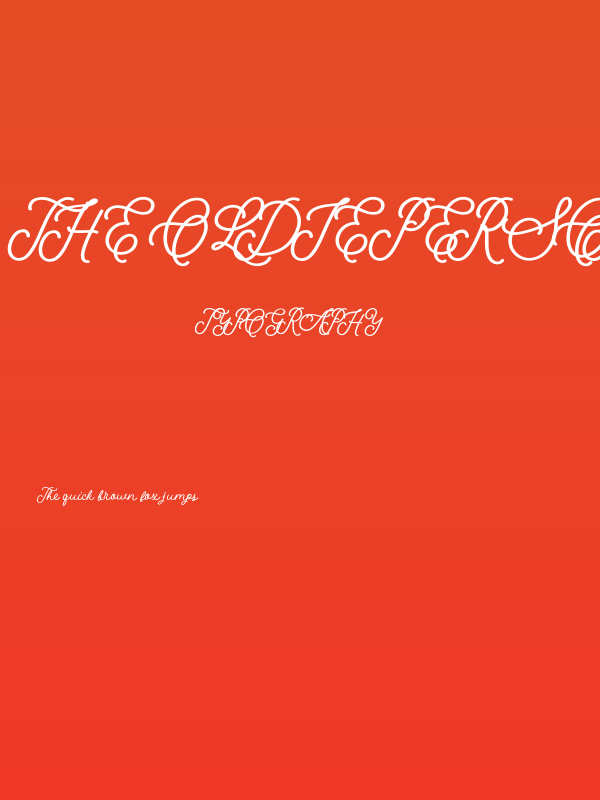 The Oldie PERSONAL USE ONLY Poster