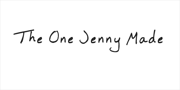 The One Jenny Made Logo
