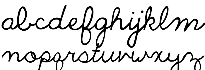 The Only Exception Font LOWERCASE