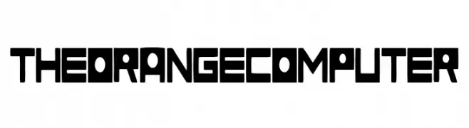 The Orange Computer Schriftart