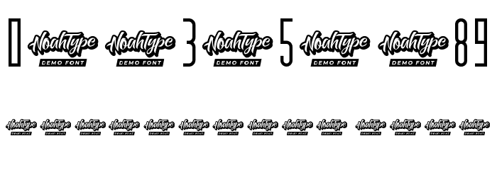 The Orange Demo Font OTHER CHARS