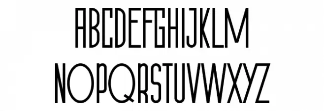 The Orange Demo Schriftart Groß
