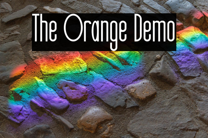 The Orange Demo Example 1