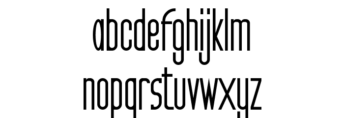 The Orange Demo Font LOWERCASE