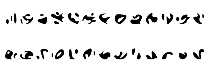 The Orb Report Font LOWERCASE