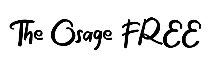 The Osage FREE  Descarca Fonturi Gratis