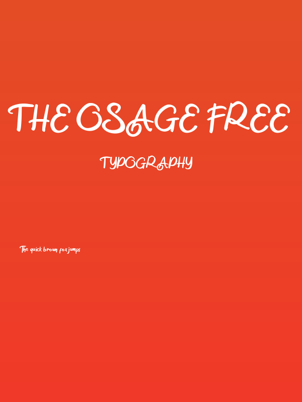 The Osage FREE Poster