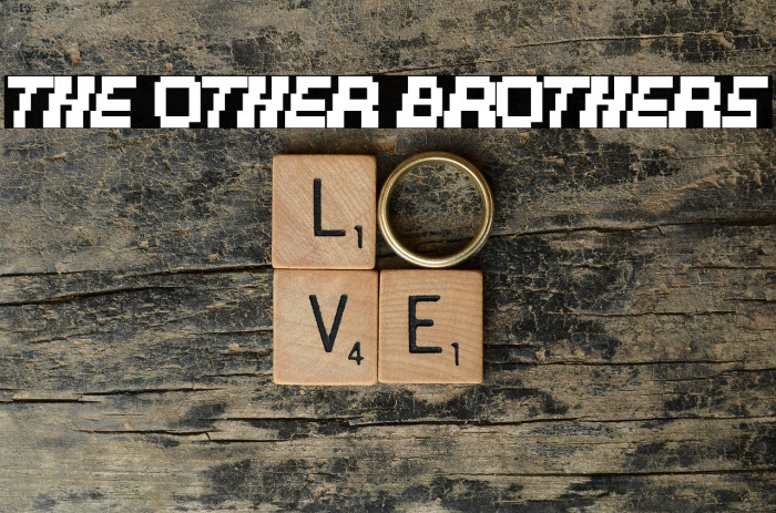 The Other Brothers Font examples