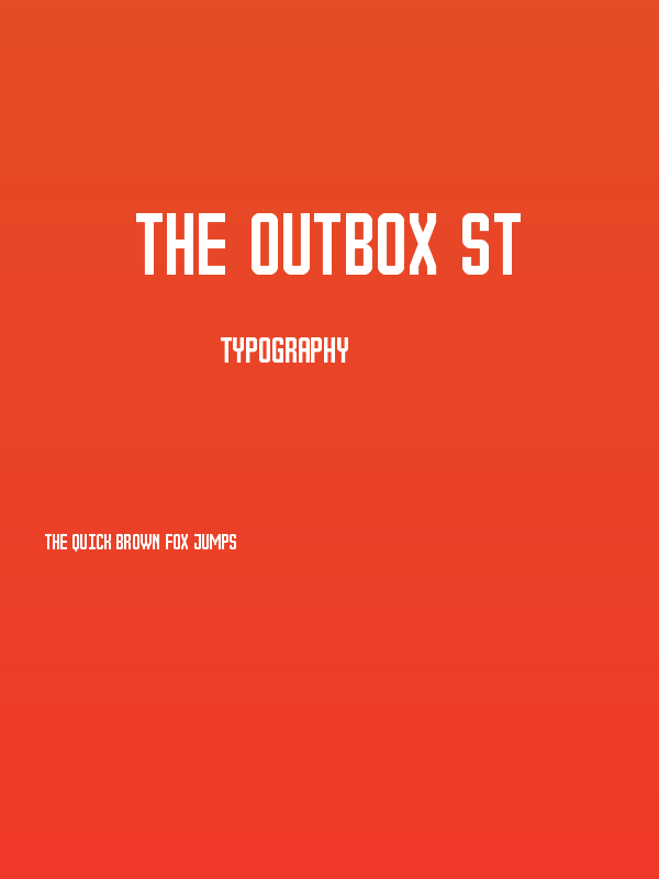 The Outbox St Poster