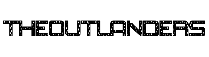 The Outlanders  フリーフォントのダウンロード