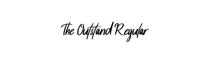 The Outstand Regular  免费字体下载