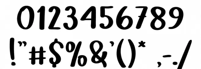 The Owl Font OTHER CHARS