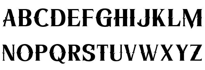 The Panglimul Font LOWERCASE