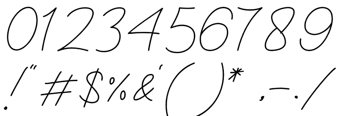 The Panorama Font OTHER CHARS