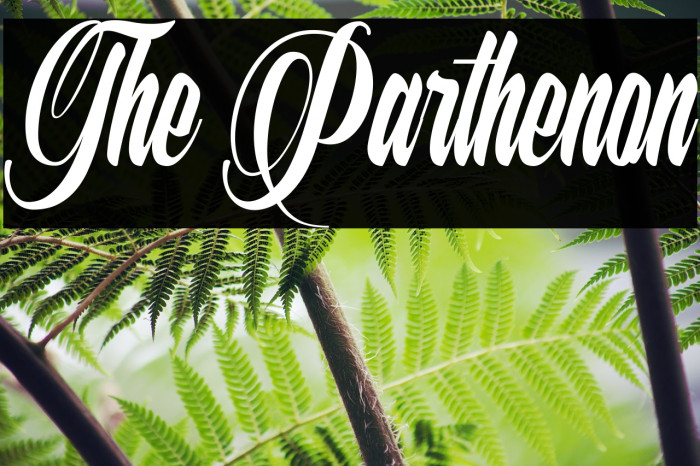The Parthenon Fuentes examples