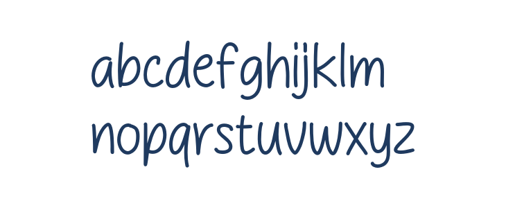 The Penchill Lowercase