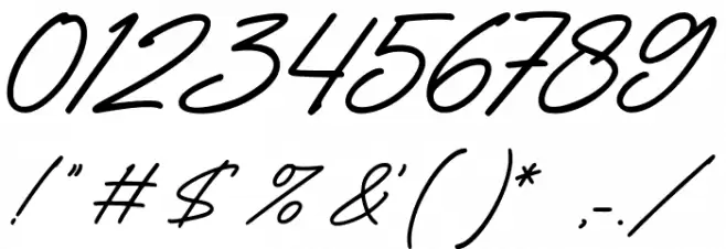 The Philadelphia Story Font OTHER CHARS