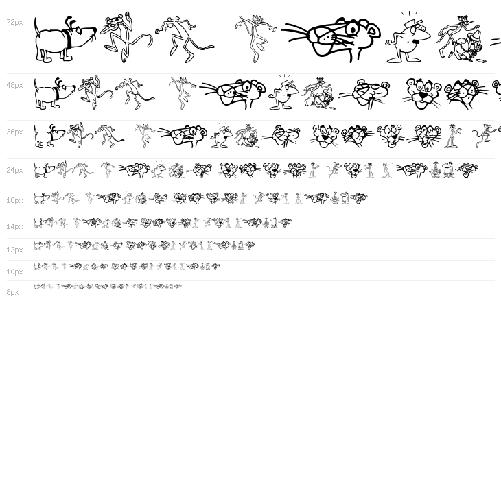 The Pink Panther Waterfall