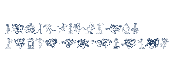 The Pink Panther Lowercase