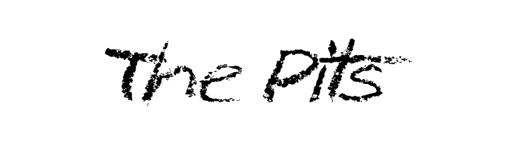The Pits  免费字体下载