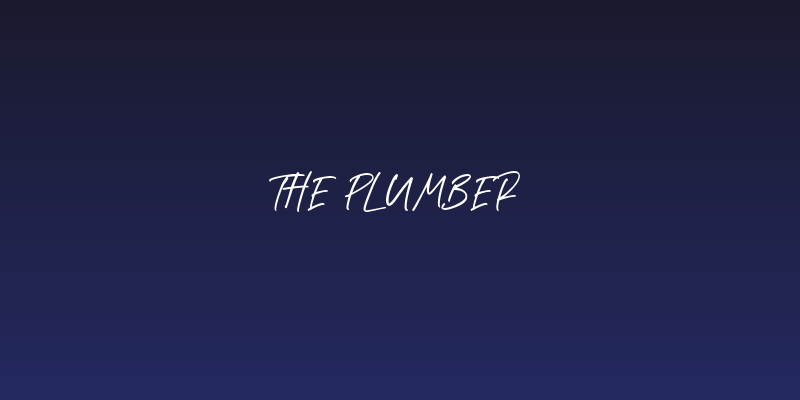 The Plumber Social Header