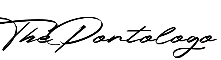 The Portologo  font caratteri gratis