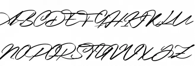 The Portologo Font UPPERCASE