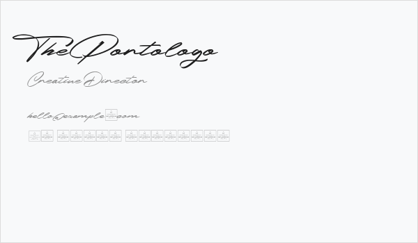 The Portologo Business Card
