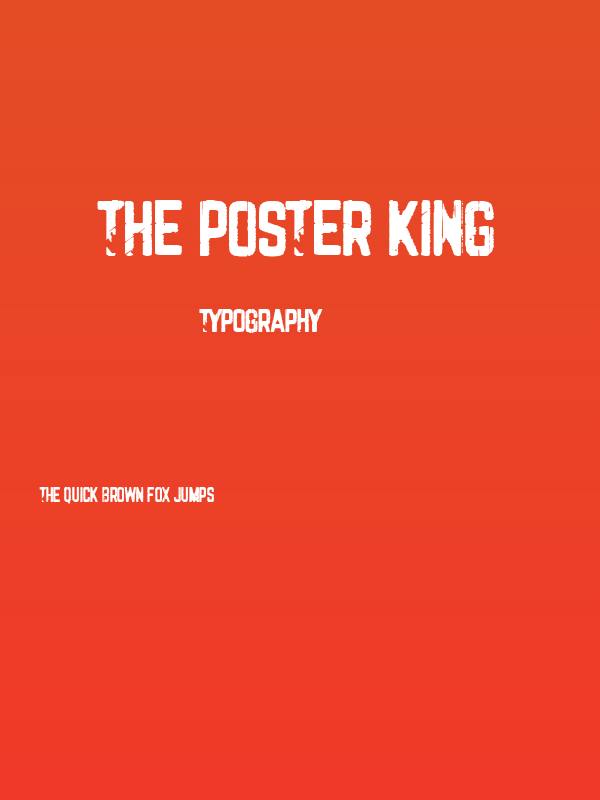 The Poster King Poster