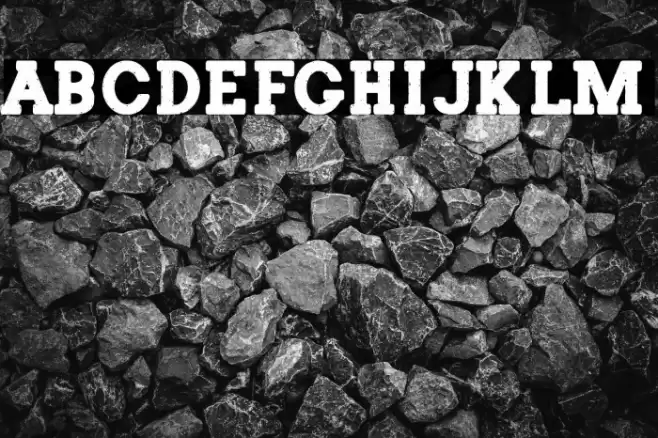 The Poster Serif Font examples