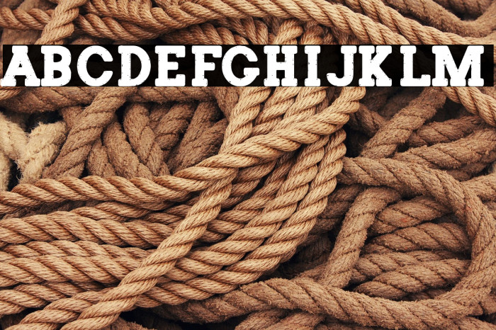 The Poster Serif Example 3