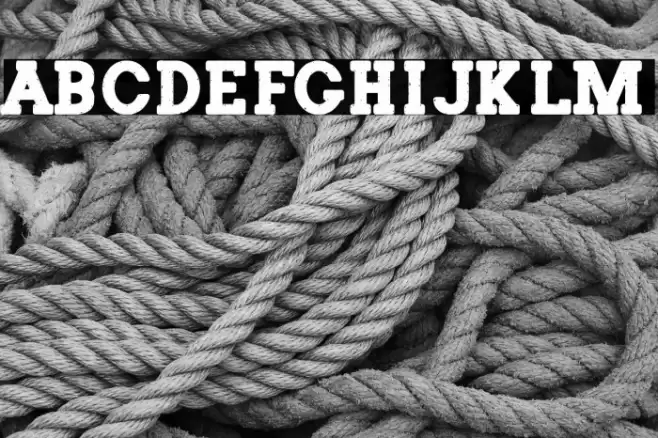 The Poster Serif Font examples