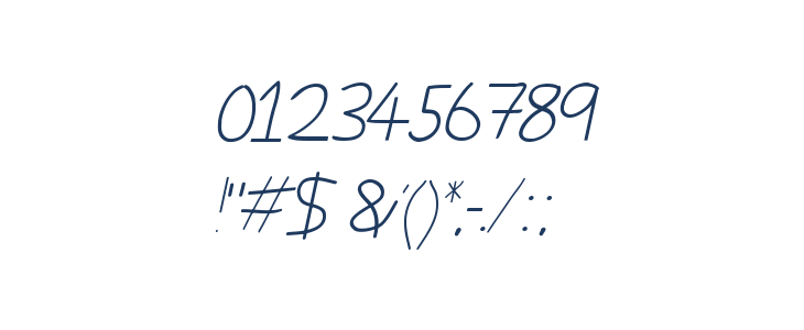 The Power Of Love Italic Other Characters