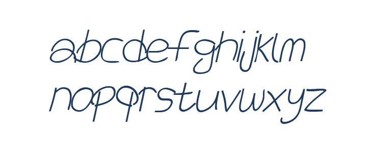 The Power Of Love Italic Lowercase