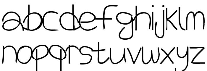 The Power Of Love Font LOWERCASE