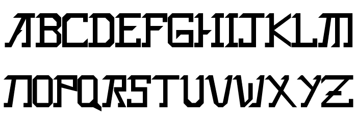 The Powerless Rise Font LOWERCASE