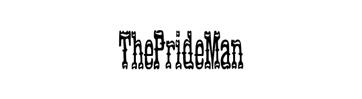 The Pride Man  baixar fontes gratis