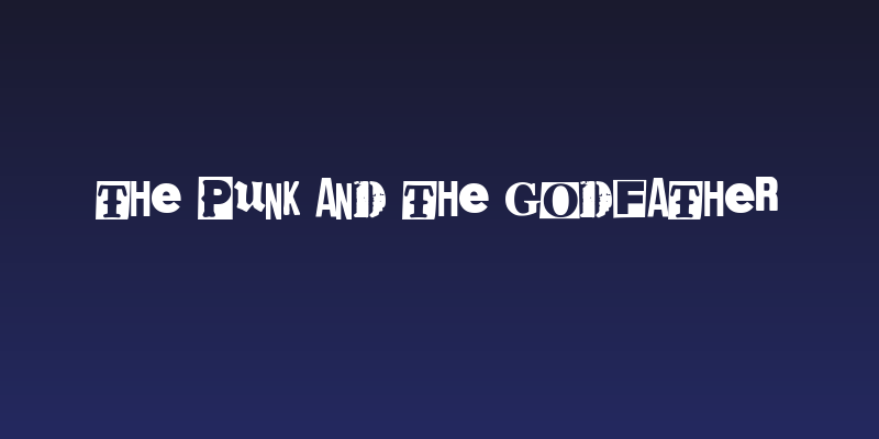 The Punk And The Godfather Social Header