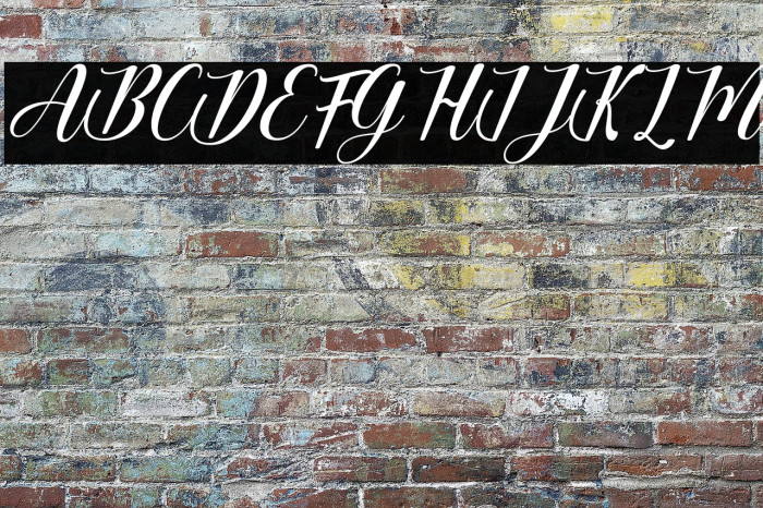 The Purple Love Italic Example 2