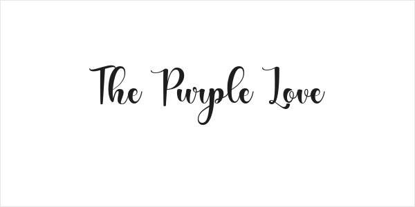 The Purple Love Logo