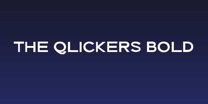 The Qlickers Bold Social Header